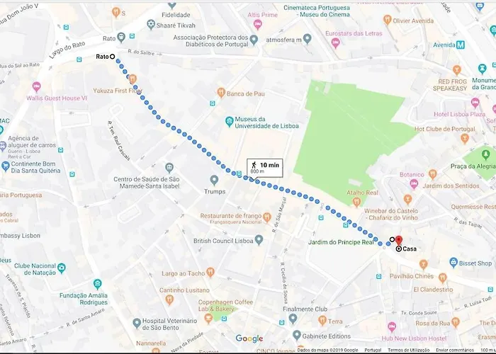 Classy 2br In Principe Real W/ Heating Appartement Lissabon